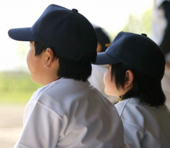 少年野球の子供たち
